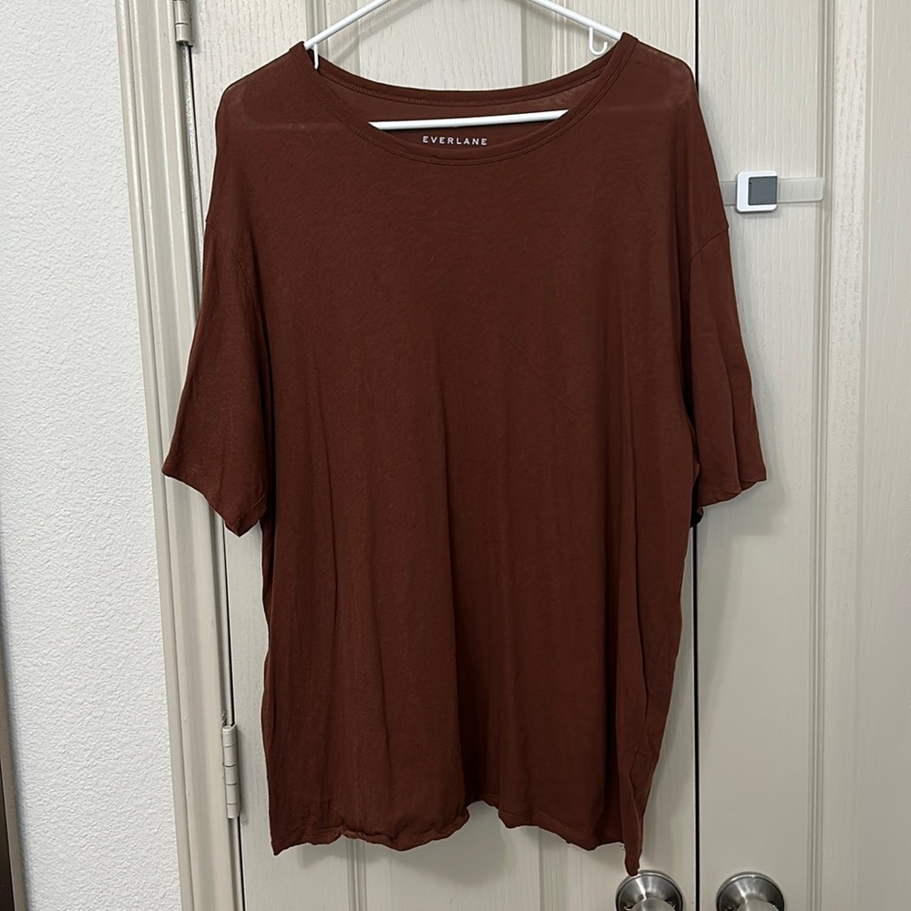 Everlane oversized air tee